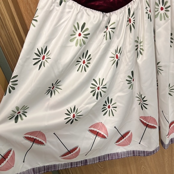 Disney Dress Shop Haunted Mansion Tight Rope Girl Dress & Cape Set - XL - Picture 3 of 7